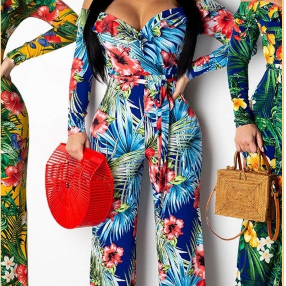Floral Jumpsuit